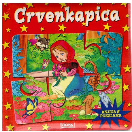 Crvenkapica - Knjiga s puzzlama