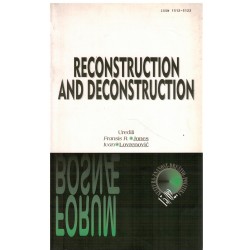 Reconstruction and deconstruction