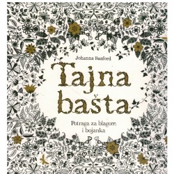 Tajna bašta - potraga za blagom i bojanka