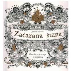 Začarana šuma - Čarobna potraga i bojanka