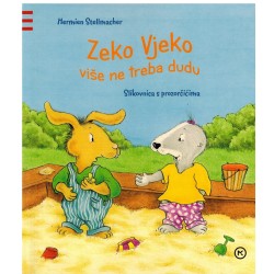 Zeko Vjeko više ne treba dudu - Slikovnica s prozorčićima