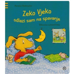 Zeko Vjeko odlazi sam na spavanje - Slikovnica s prozorčićima