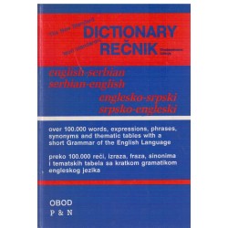 Novi standardni rečnik englesko-srpski srpsko engleski