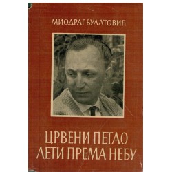 Crveni petao leti prema nebu
