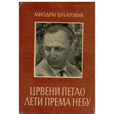 Crveni petao leti prema nebu