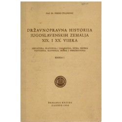 Državnopravna historija jugoslavenskih zemalja IX i XX vijeka