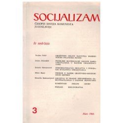 Sosijalizam - Časopis Saveza Komunista Jugoslav, mart 1964.je