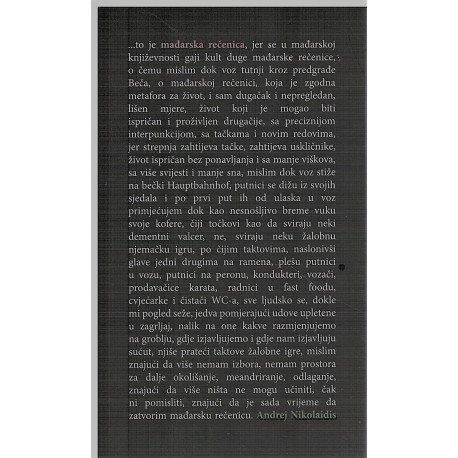 Mađarska rečenica - žalobna igra