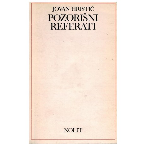 Pozorišni referati
