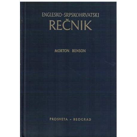 Englesko-srpskohrvatski rečnik