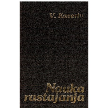 Nauka rastajanja