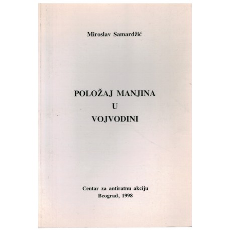 Položaj manjina u Vojvodini