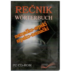 Rečnik Wörterbuch CD-Rom nemačko-srpski i srpsko-nemacki