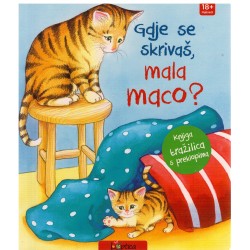 Gdje se skrivaš mala maco? - Knjiga tražilica s preklopima