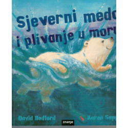 Sjeverni medo i plivanje u moru