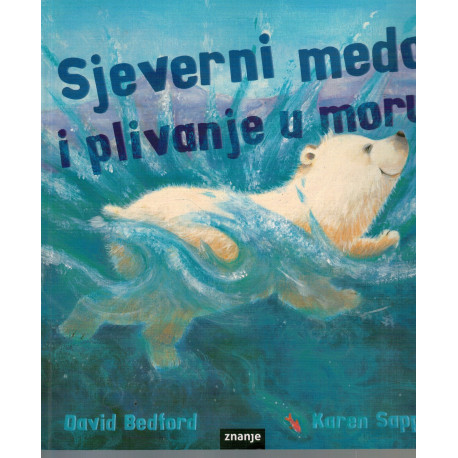 Sjeverni medo i plivanje u moru