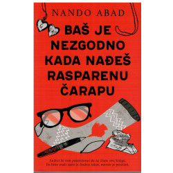 Baš je nezgodno kada nađeš rasparenu čarapu   +