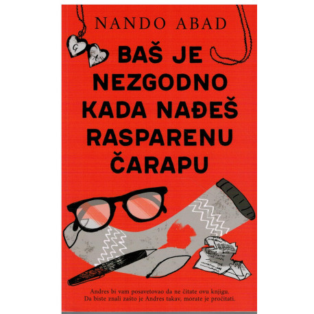 Baš je nezgodno kada nađeš rasparenu čarapu   +