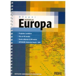 Džepni autoatlas Europa