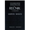 Englesko-srpski - srpsko-engleski recnik
