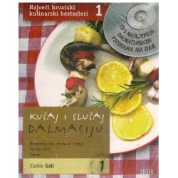 Kušaj i slušaj Dalmaciju 1. + CD