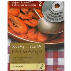 Kušaj i slušaj Dalmaciju 2. + CD