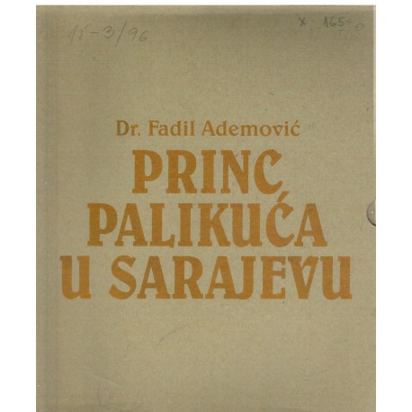 Princ palikuca u Sarajevu